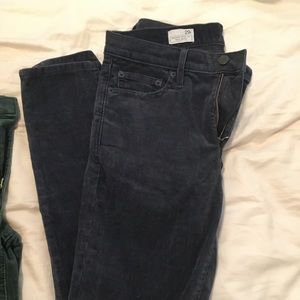 Gap blue corduroy pants